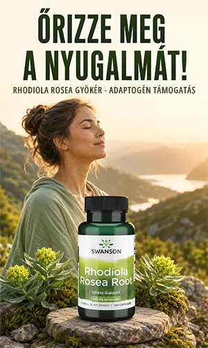 Swanson Rhodiola Rosea – Aranygyökér kapszula
