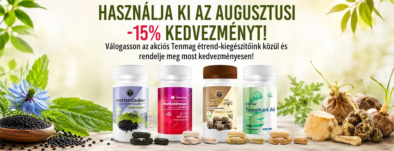 Tenmag -15% kedvezménnyel!