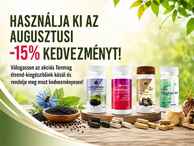 Tenmag -15% kedvezménnyel!