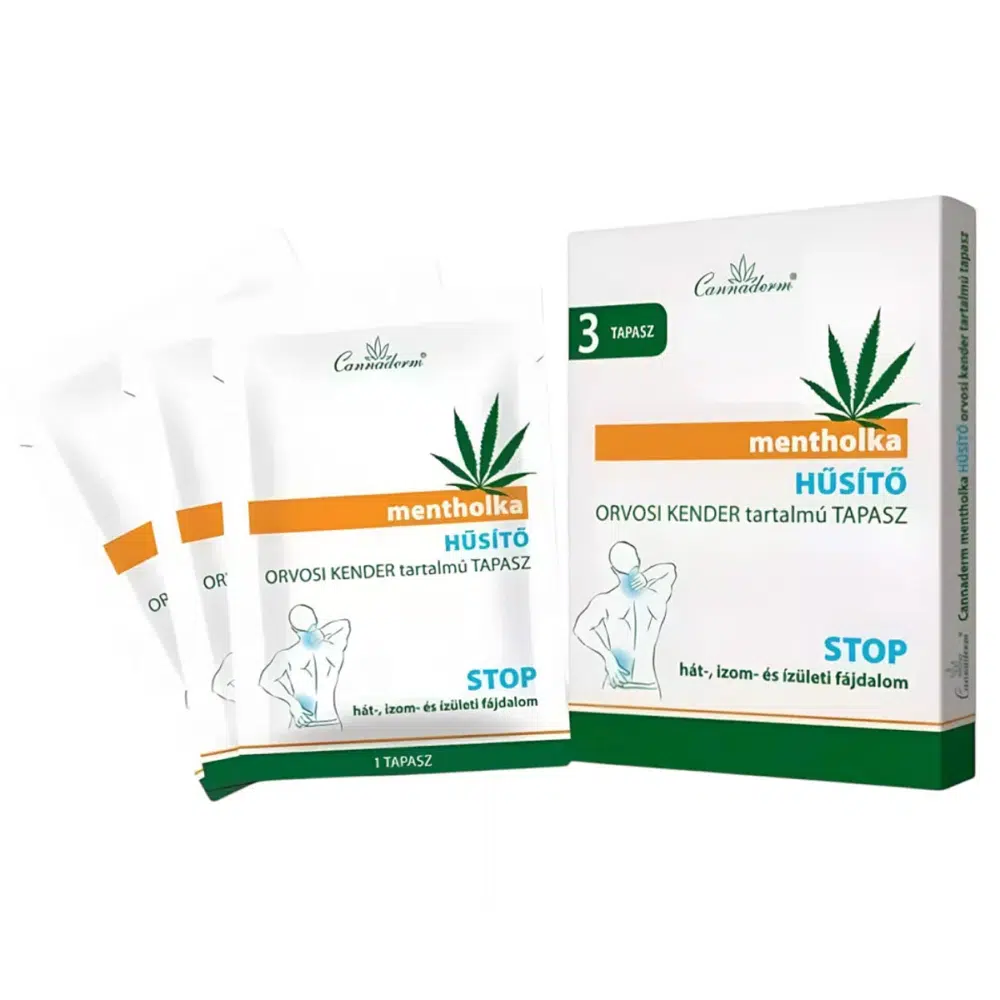 Cannaderm Mentholka tapasz