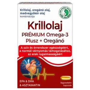Dr. Chen Krillolaj prémium Omega-3 plusz és oregánóolaj kapszula - 60db