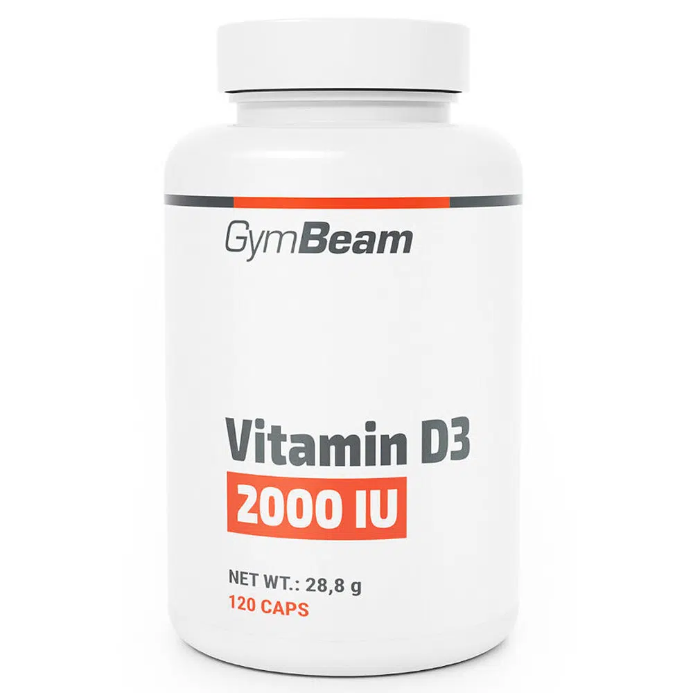 GymBeam D3-vitamin 2000NE kapszula - 120db