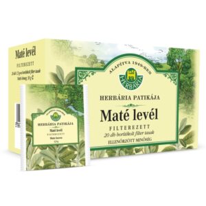 Herbária mate levél filteres 20x