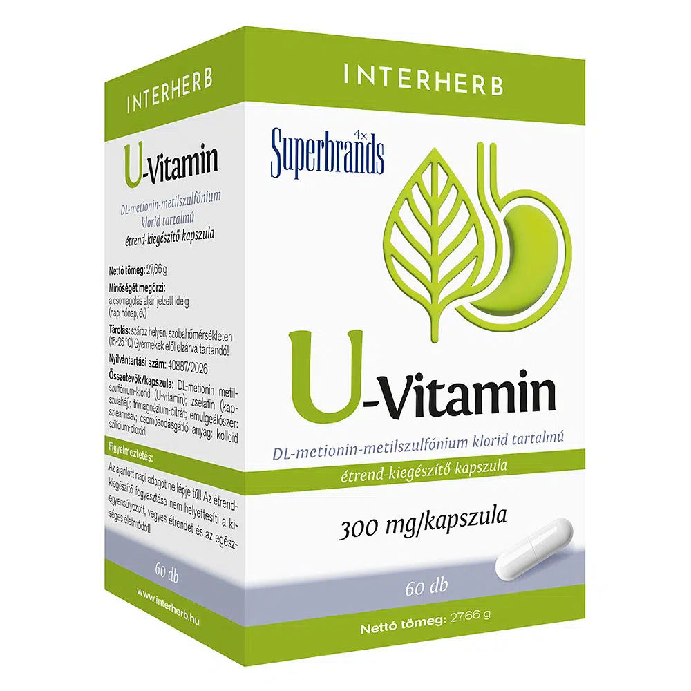 Interherb U-vitamin kapszula - 60db
