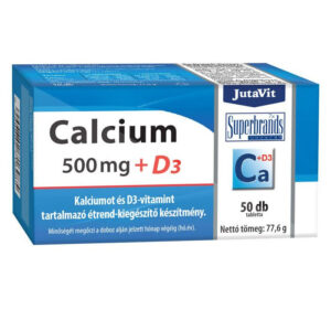 Jutavit Calcium 500mg + D3 50db tabletta