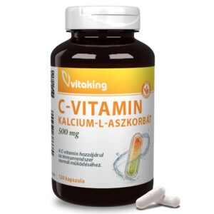 Vitaking C-vitamin Kalcium L-Aszkorbát kapszula - 120db