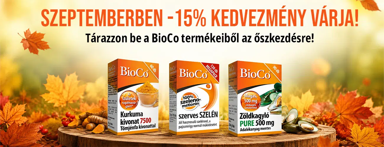 BioCo -15% kedvezménnyel!