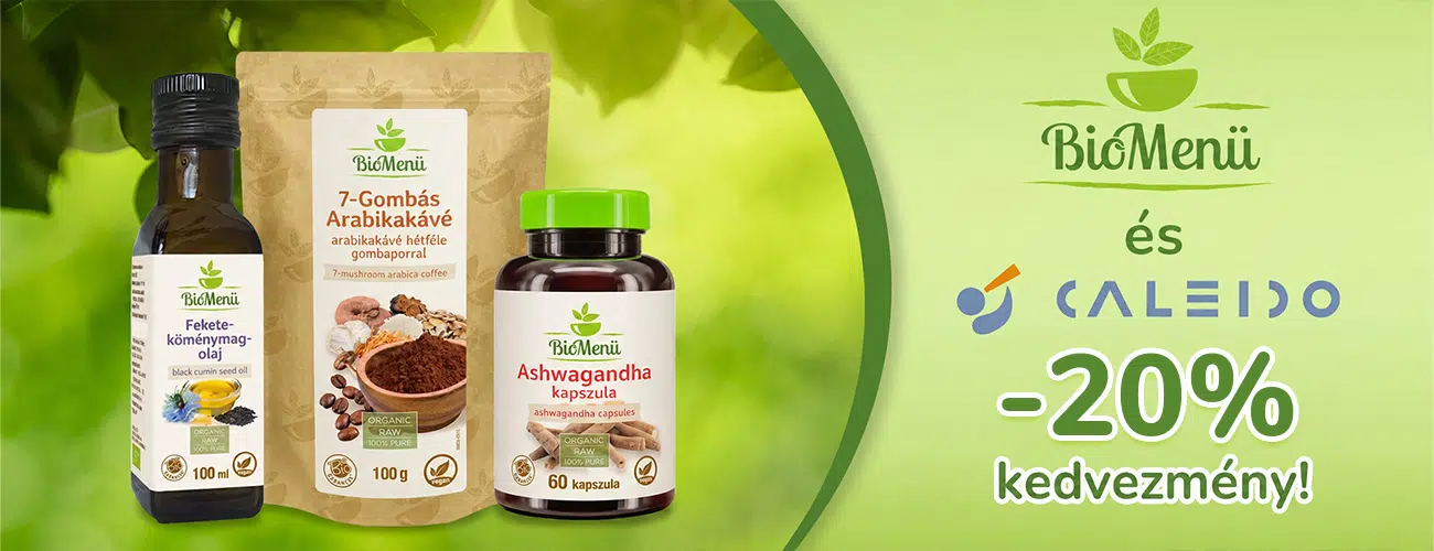 Biomenü és Caleido -20% kedvezménnyel!