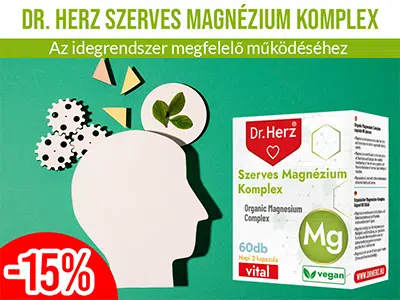 Dr. Herz Szerves Magnézium Komplex -15% kedvezménnyel!