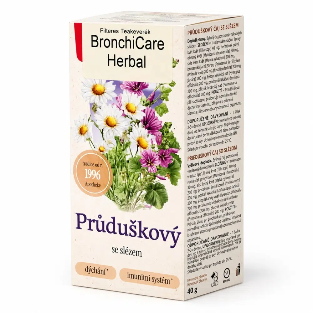 Apotheke bronchicare herbal tea 20 filter