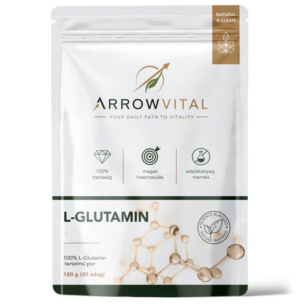 Arrowvital L-Glutamin por - 120g