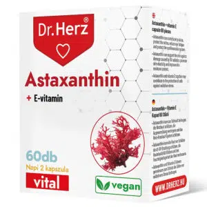 Dr. Herz Astaxanthin + E-vitamin kapszula - 60db