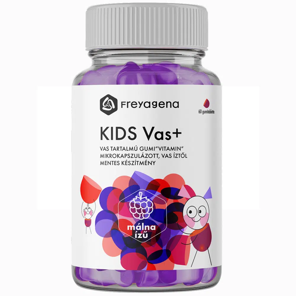 Freyagena KIDS Vas+ gumivitamin - 60db