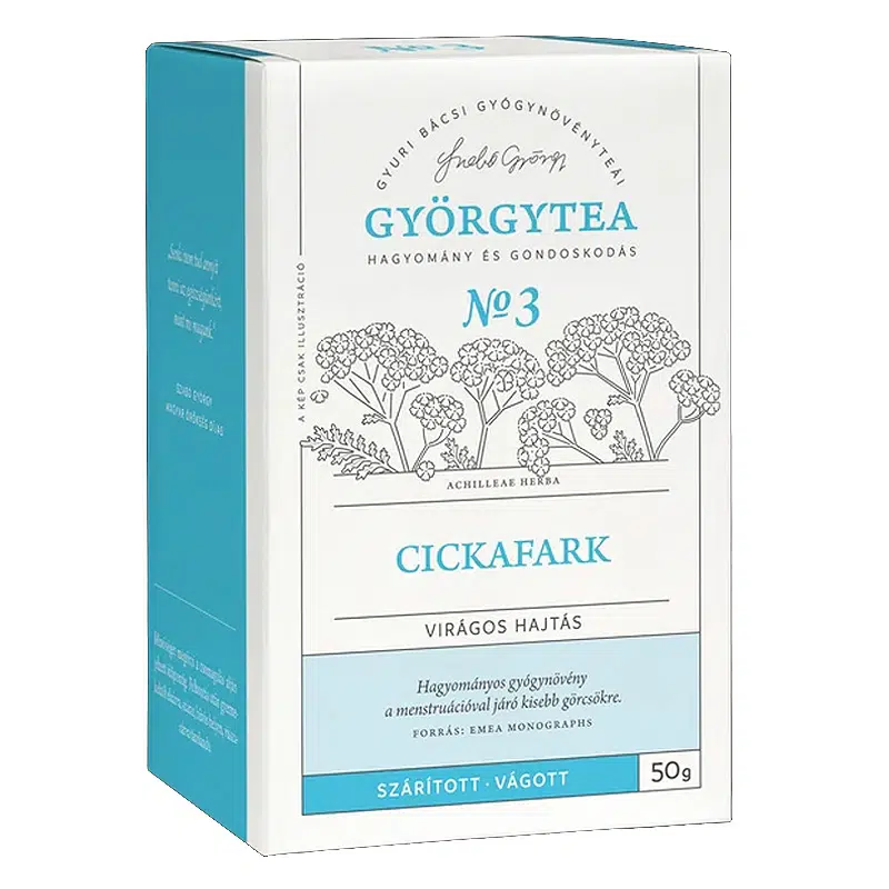 Györgytea Cickafark virágos hajtás - 50g