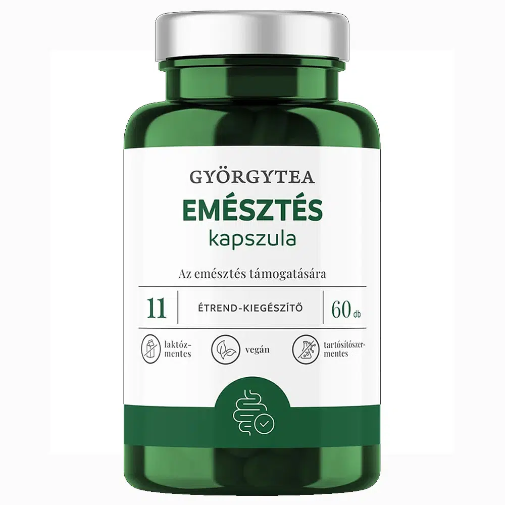 Györgytea Emésztés kapszula - 60db