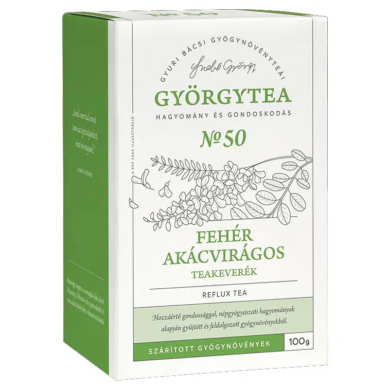 Györgytea Fehér akácvirágos teakeverék - 100g
