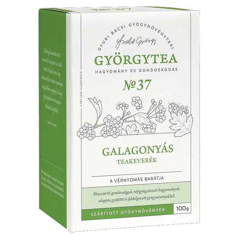 Györgytea Galagonyás teakeverék - 100g