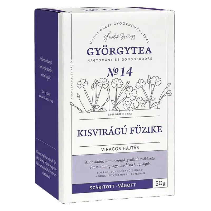 Györgytea Kisvirágú füzike virágos hajtás - 50g