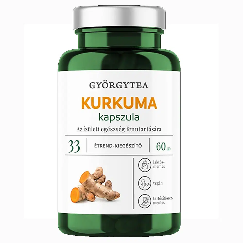Györgytea Kurkuma kapszula - 60db
