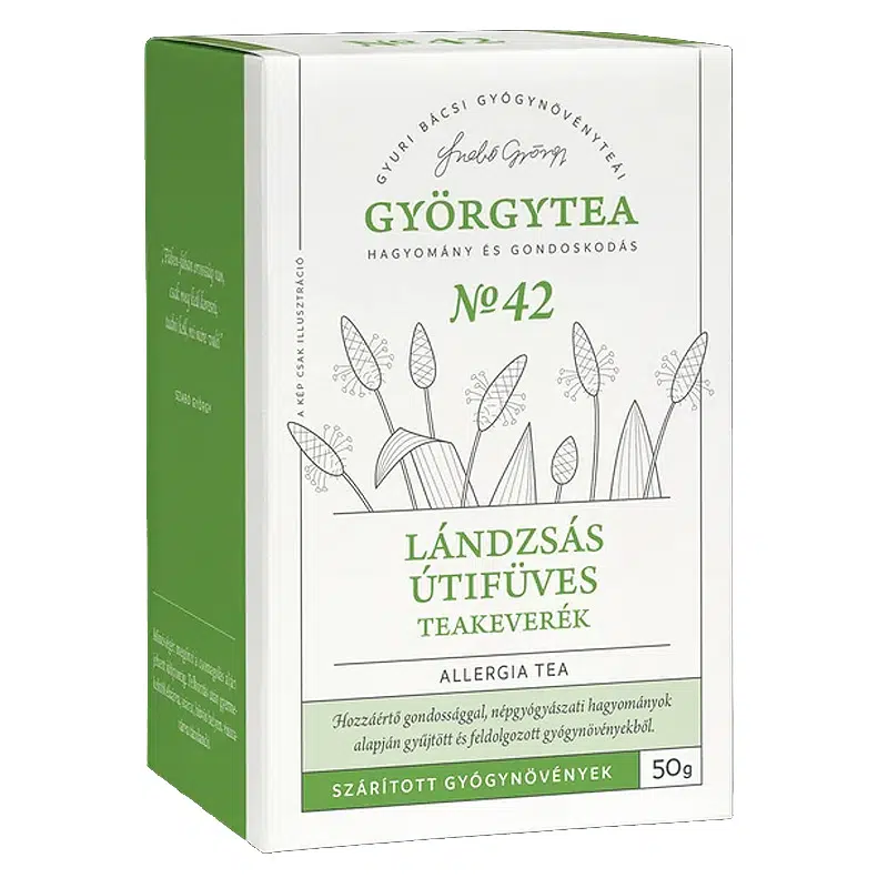 Györgytea Lándzsás útifüves teakeverék - 50g