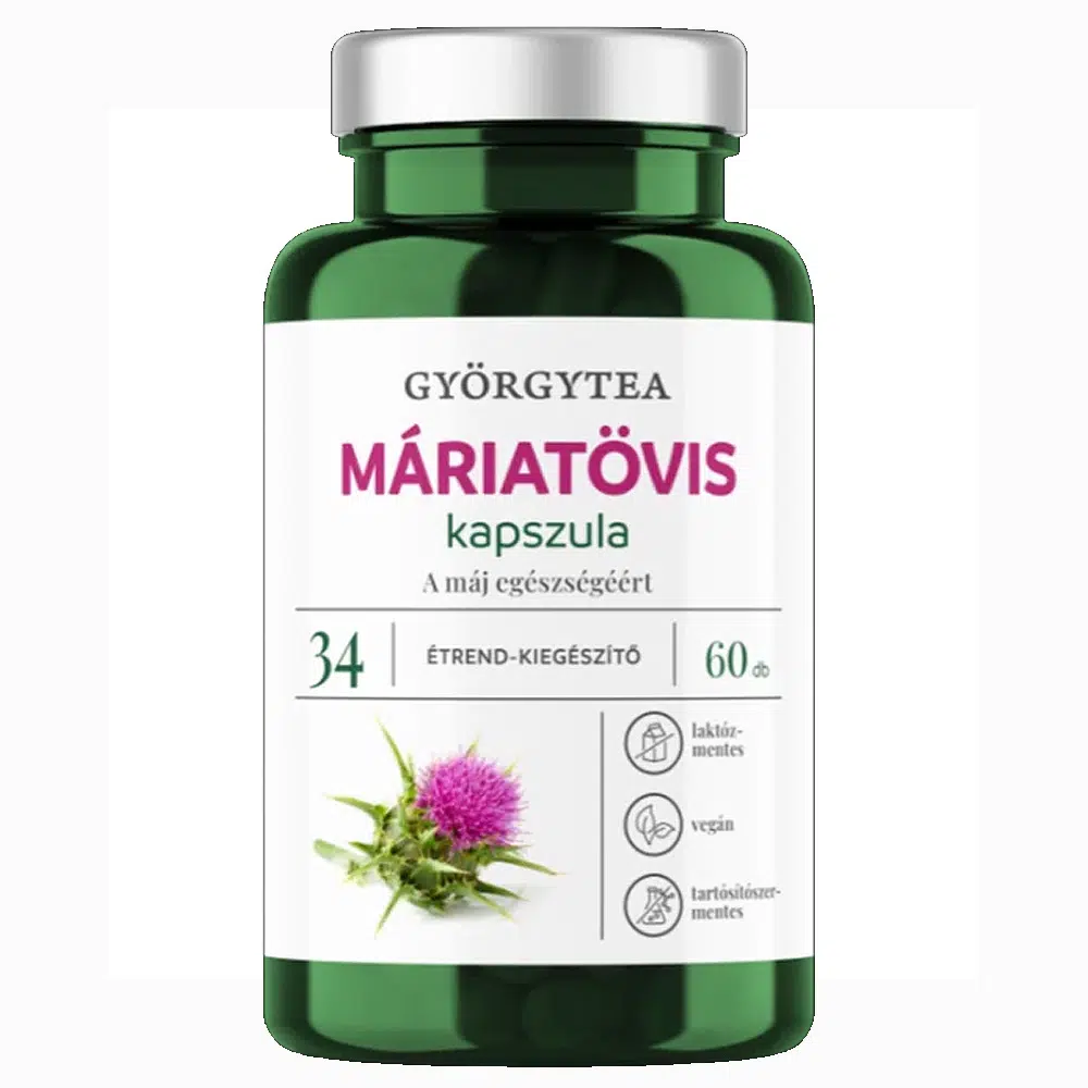 Györgytea Máriatövis kapszula - 60db