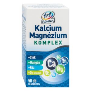 1x1 Vitamin Kalcium + Magnézium Komplex filmtabletta - 50db