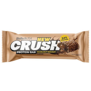BioTech USA Crush Protein Bar mogyoró nugát - 45g