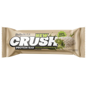 BioTech USA Crush Protein Bar pisztácia-fehércsokoládé - 45g