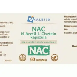 Caleido NAC N-acetil-L-cisztein kapszula - 60db - Image 2