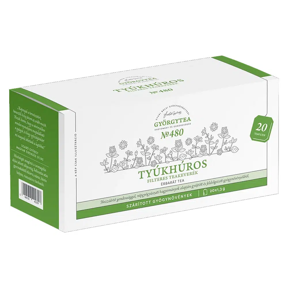 Györgytea Tyúkhúros filteres teakeverék - 20 filteres