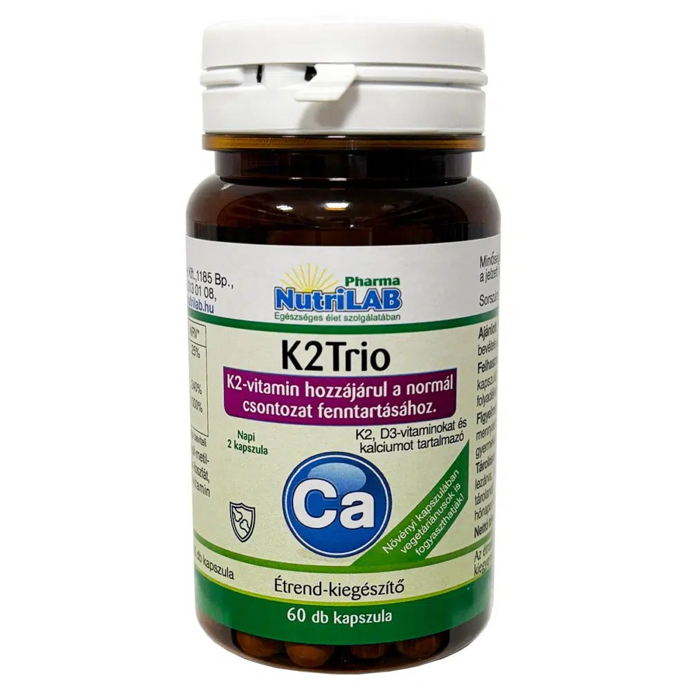 NutriLAB K2Trio kapszula- 60db