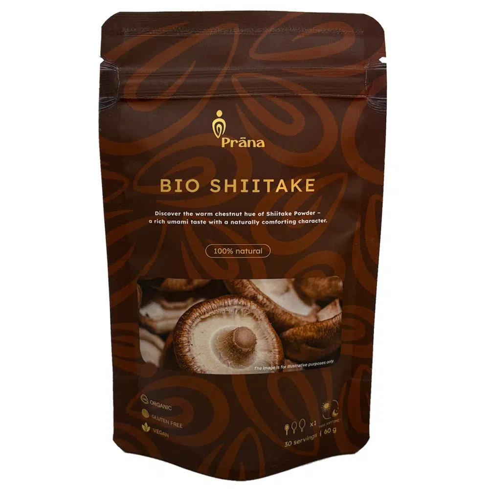 Prana Bio Shiitake por - 60g