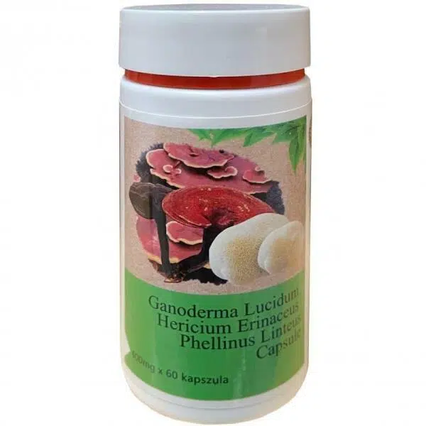 Sun Moon Ganoderma-Cseppkő-Shitake gomba kapszula - 60db