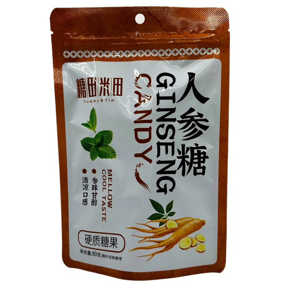 Sun Moon Ginzeng kemény cukorka mentollal - 80g